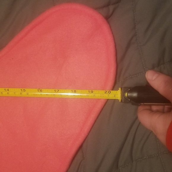 Seattle Seahawk Pink Fleece Handmade Christmas Stocking - Picture 3 of 5